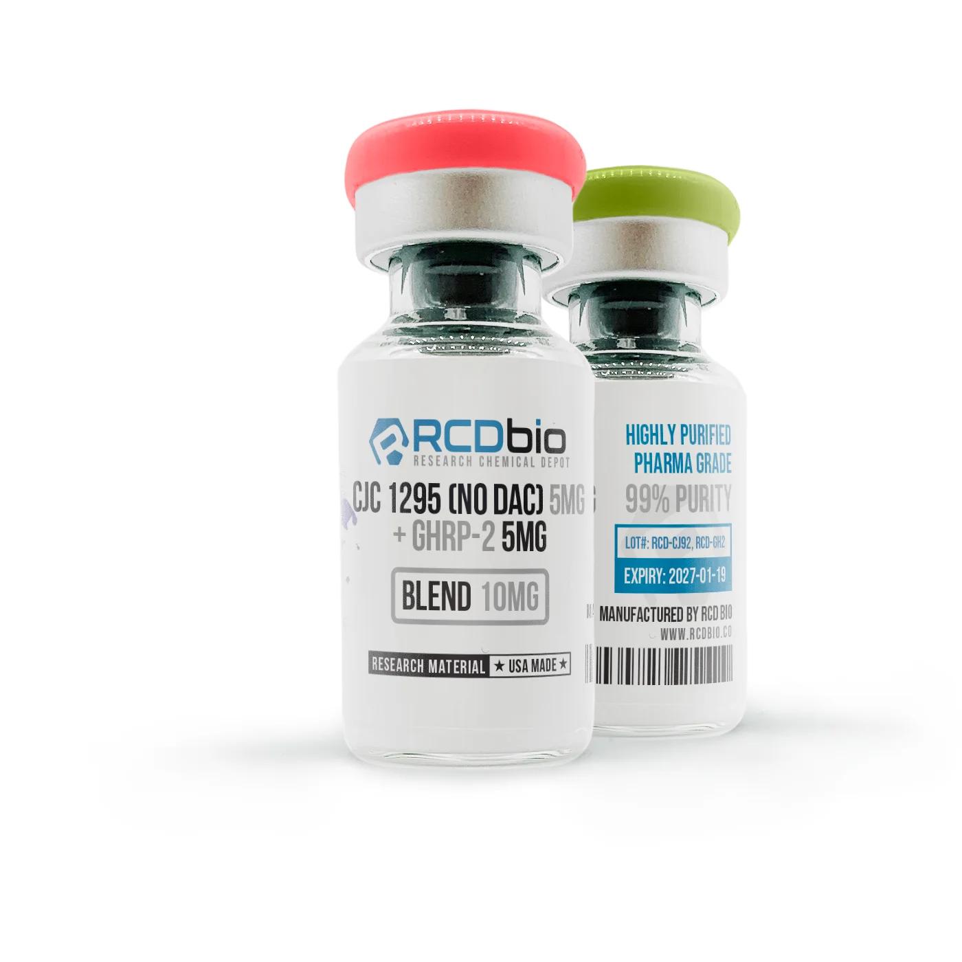 Mod GRF 1-29/CJC-1295 No Dac + GHRP-2 — research compound