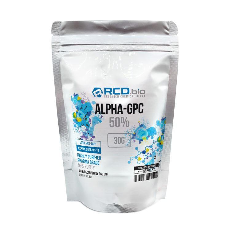 Alpha GPC Powder for Sale | Fast Shipping - USA Made| RCDbio