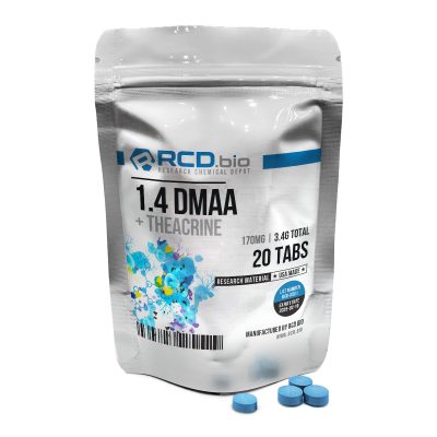 1,4 DMAA + Theacrine Tablets For Sale | USA Made | RCDbio