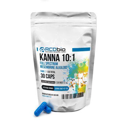 Kanna 10:1 Capsules For Sale | Fast Shipping | RCDbio