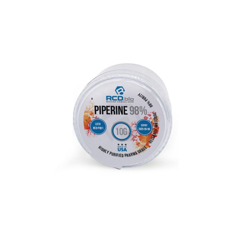 Piperine 98% For Sale | Fast Shipping - USA Made | RCDbio