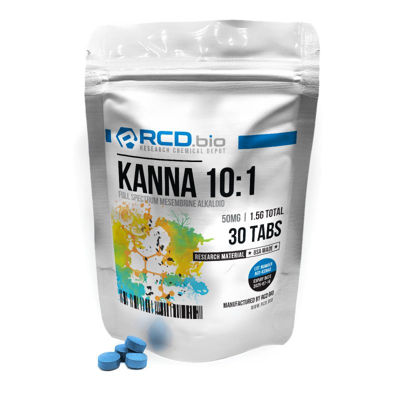 Kanna 10: 1 Full Spectrum Mesembrine Alkaloid [Tablets]