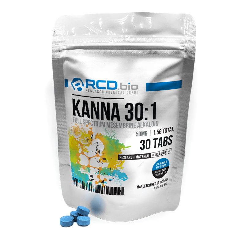 Kanna 30: 1 Full Spectrum Mesembrine Alkaloid [Tablets]