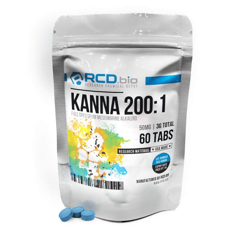 Kanna 200: 1 Full Spectrum Mesembrine Alkaloid [Tablets]