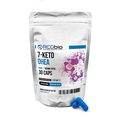 7-Keto DHEA-50mg-1500mg-30 capsules for sale AT RCDbio