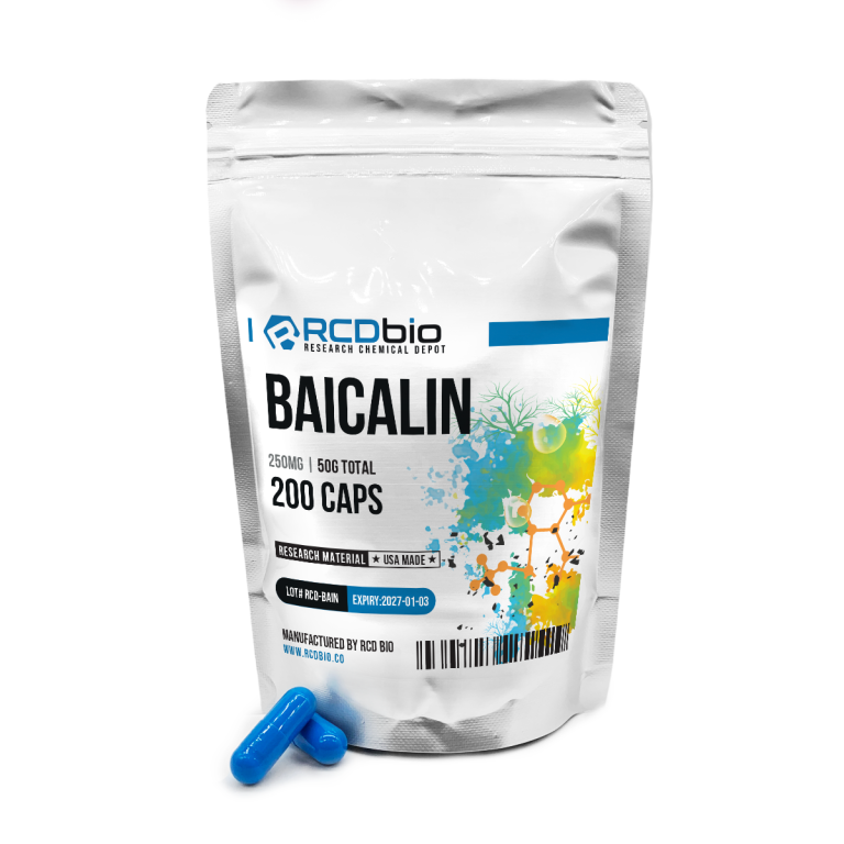 Baicalin Capsules For Sale in USA | Fast Shipping | RCD Bio