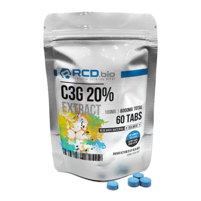 C3G (Cyanidin 3 Glucoside) Tablets For Sale | RCDbio
