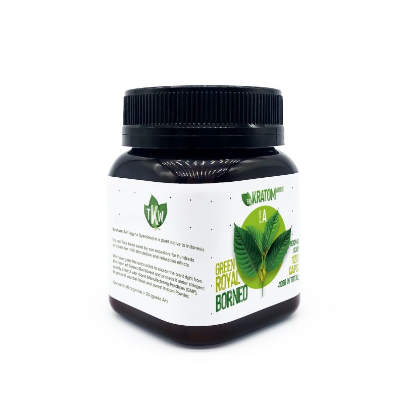 Green Royal Borneo Kratom [Capsules]