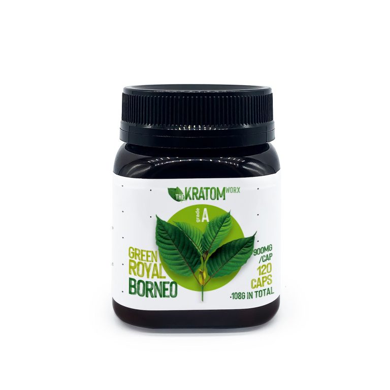 Green Royal Borneo Kratom Capsules For Sale | RCD Bio
