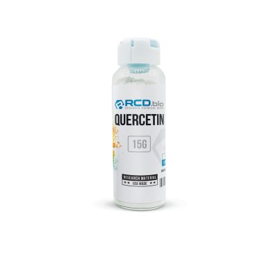 Order USA-made Quercetin Powder from RCDbio! 3rd-party tested for purity and quality. Enjoy fast shipping and trusted results. Buy Now