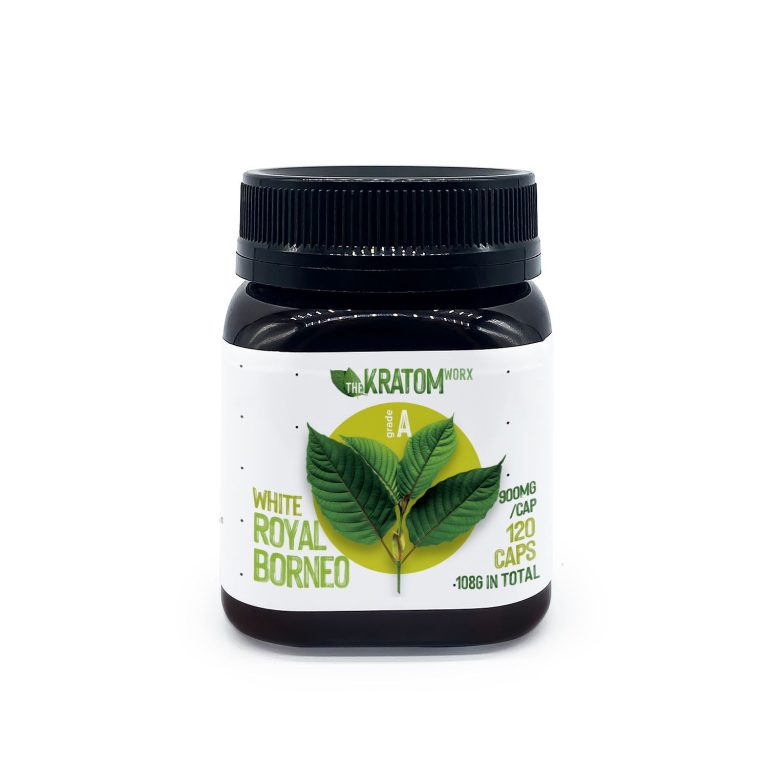 White Royal Borneo Kratom Capsules For Sale | RCDbio