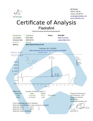 Fladrafinil | RCD Bio