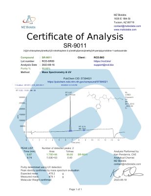 SR-9011 | RCD Bio