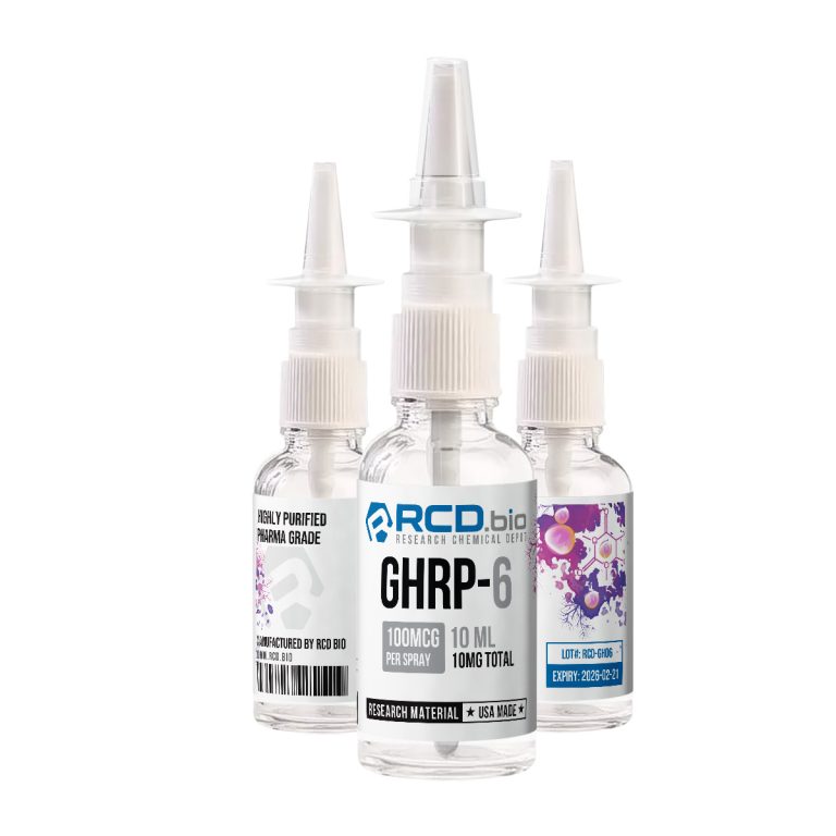 GHRP-6 Nasal Spray For Sale | Fast Shipping | RCD Bio