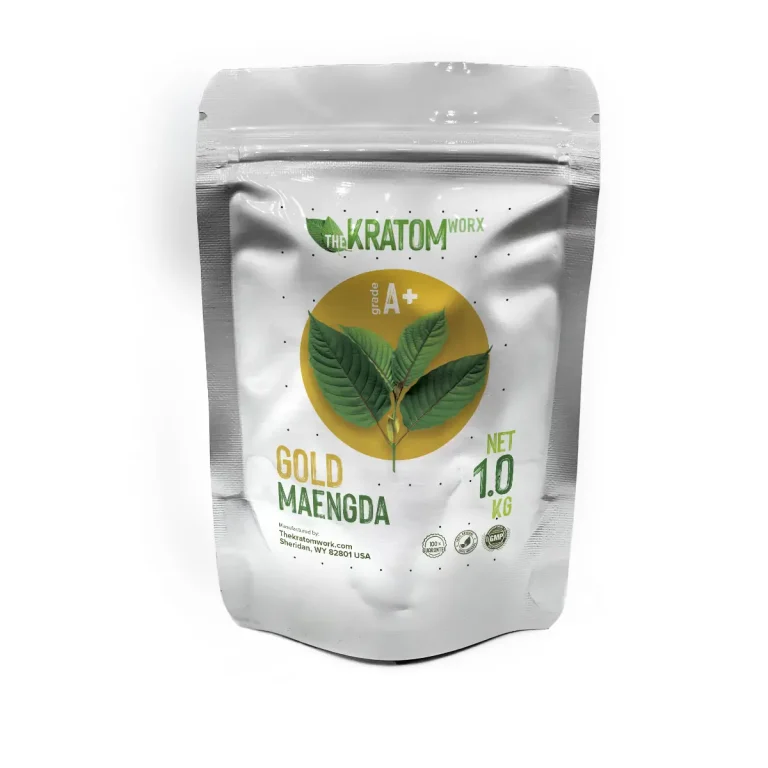 Gold Maeng Da Kratom Powder For Sale | USA Made | RCD Bio