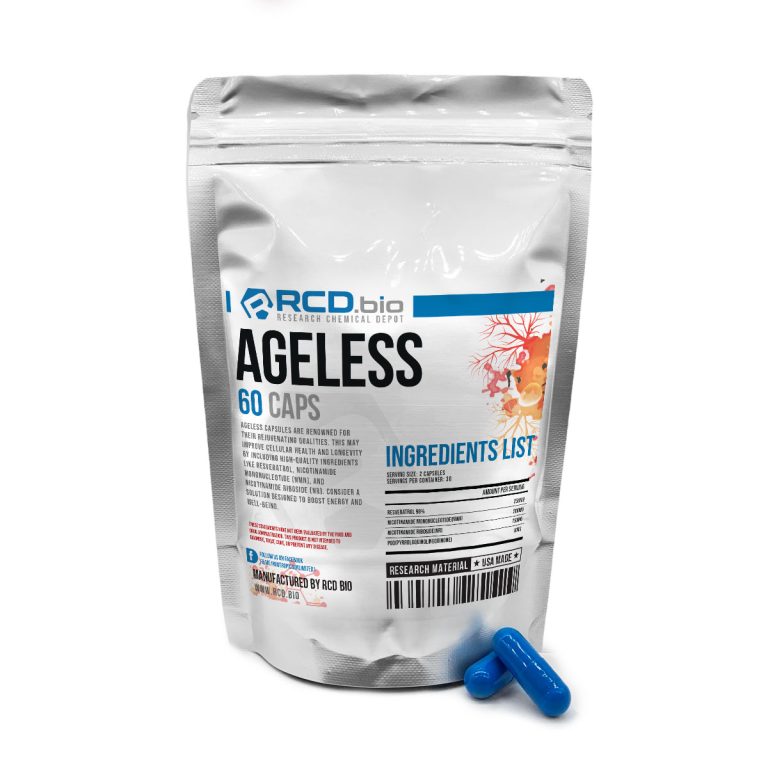 Ageless Capsules For Sale | USA Made - 99% Pure | RCD Bio