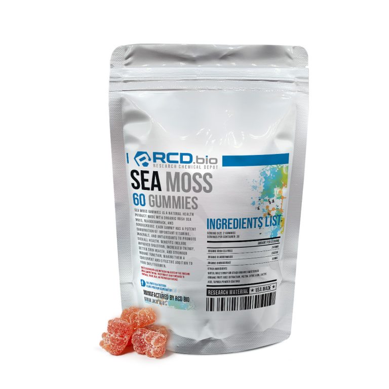 Sea Moss Gummies For Sale | USA Made | 99% Pure | RCD Bio