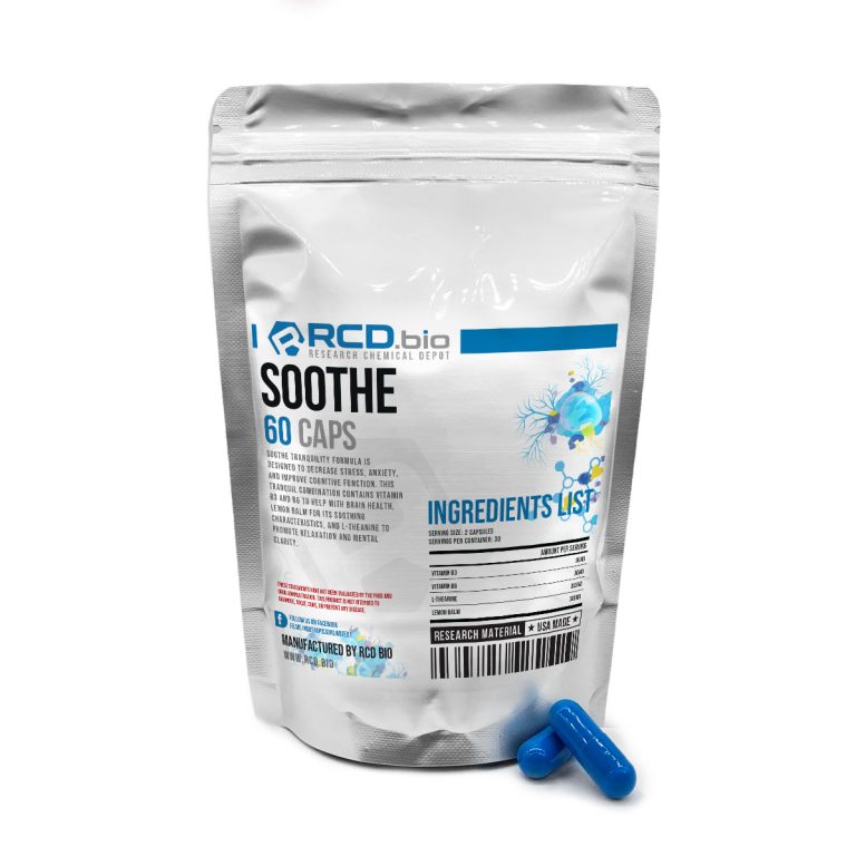 Soothe Capsules For Sale | Fast Shipping | RCD Bio