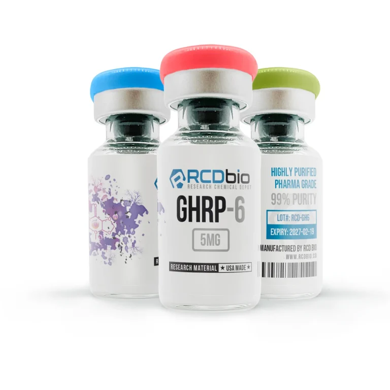 Buy GHRP-6 5mg – GH Releasing Peptide for Appetite & Recovery