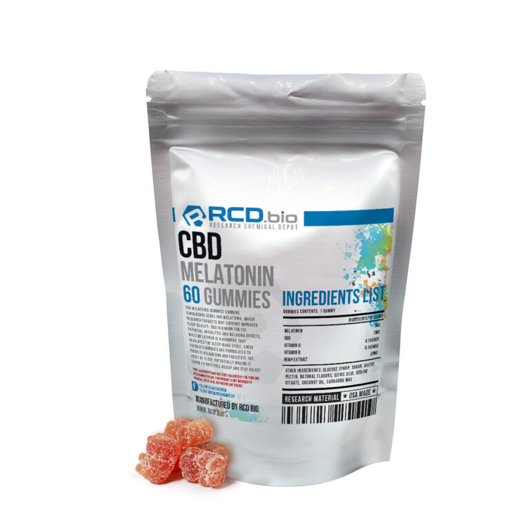 CBD + Melatonin Gummies 60oct for sale in USA