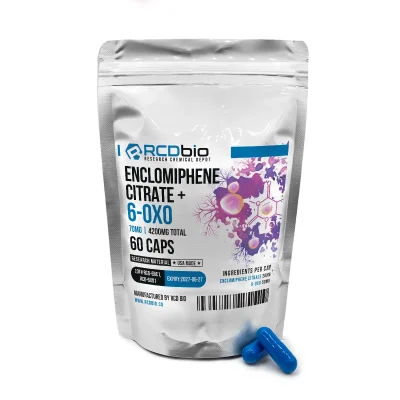 Enclomiphene Citrate + 6-OXO 60ct