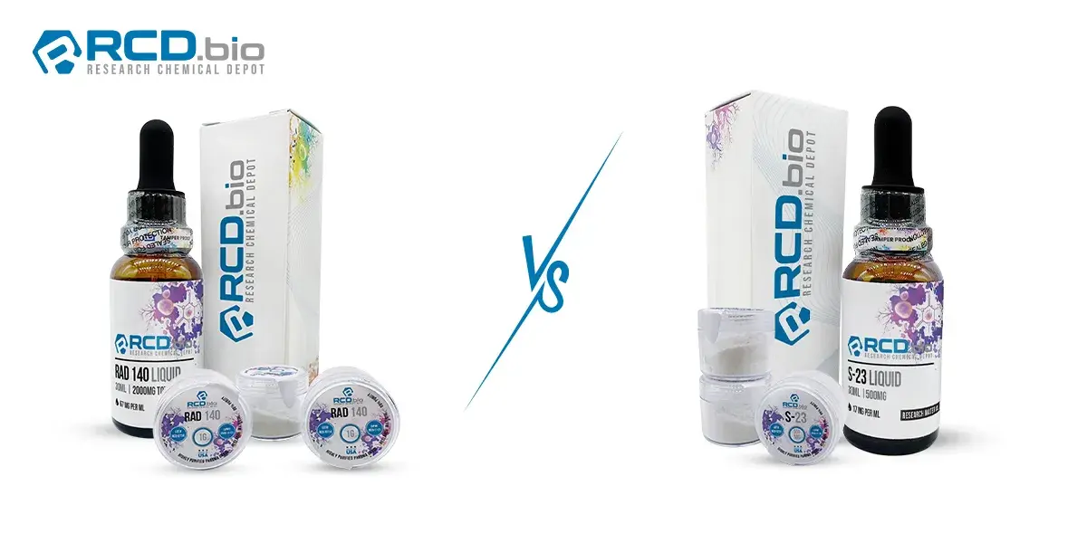 S23 SARM Vs. RAD 140 | Which SARM is Better?